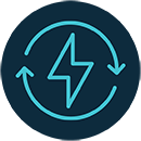 lightning bolt icon