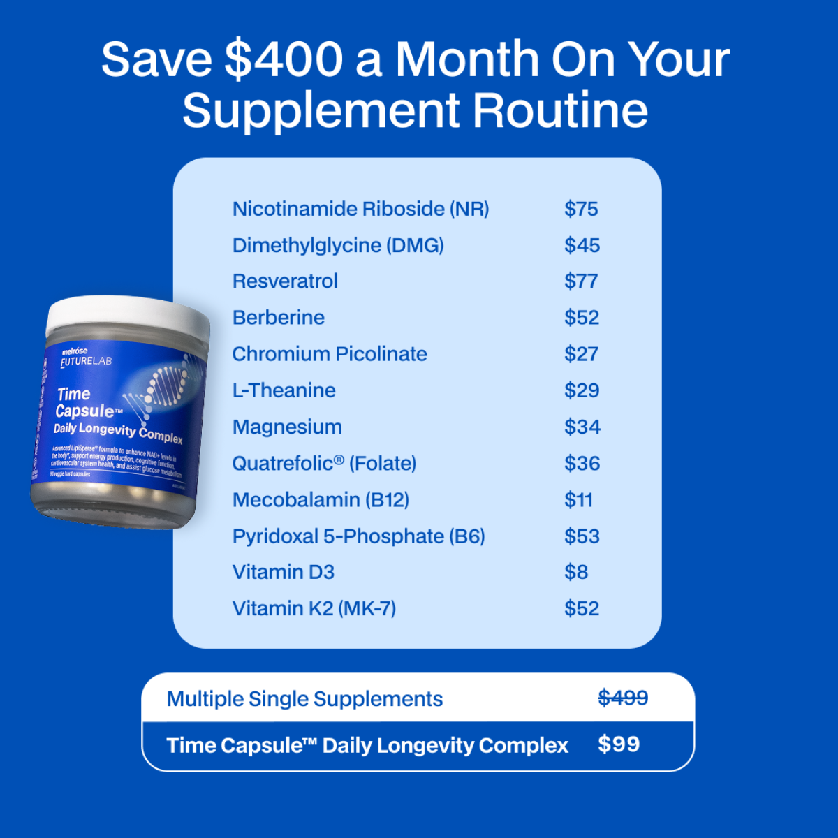 Time Capsule Daily Longevity Complex